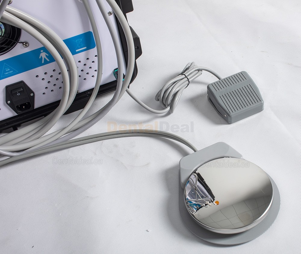 Greeloy&reg; GU-P208 Portable Dental Unit + Electric Dental Motor + Curing Light + Scaler Handpiece